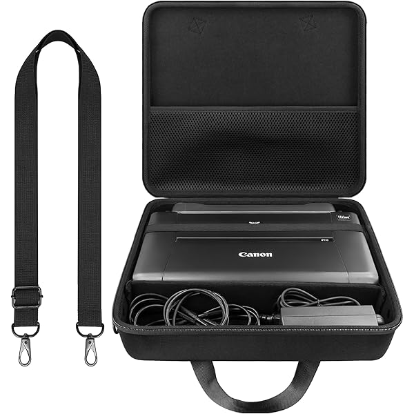 Amazon.com: CASEMATIX Black Travel Case Compatible with Canon